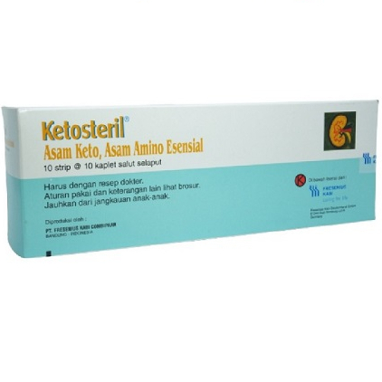 KETOSTERIL 600MG 1 STRIP 10 TABLET