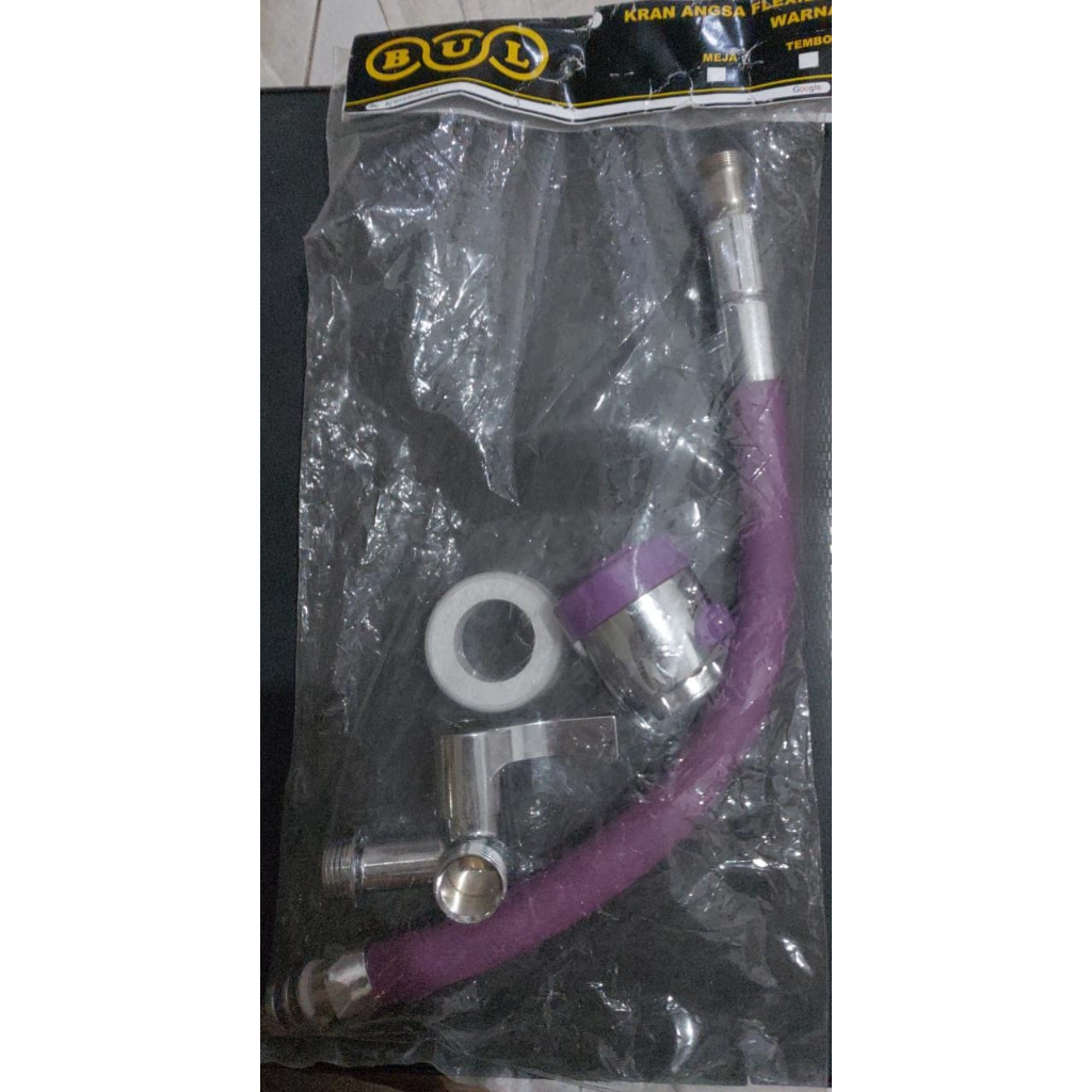 BUL Kran Dapur / Kran Wastafel Panjang / Kran Angsa Fleksible WARNA Keran Air Bak Cuci Piring