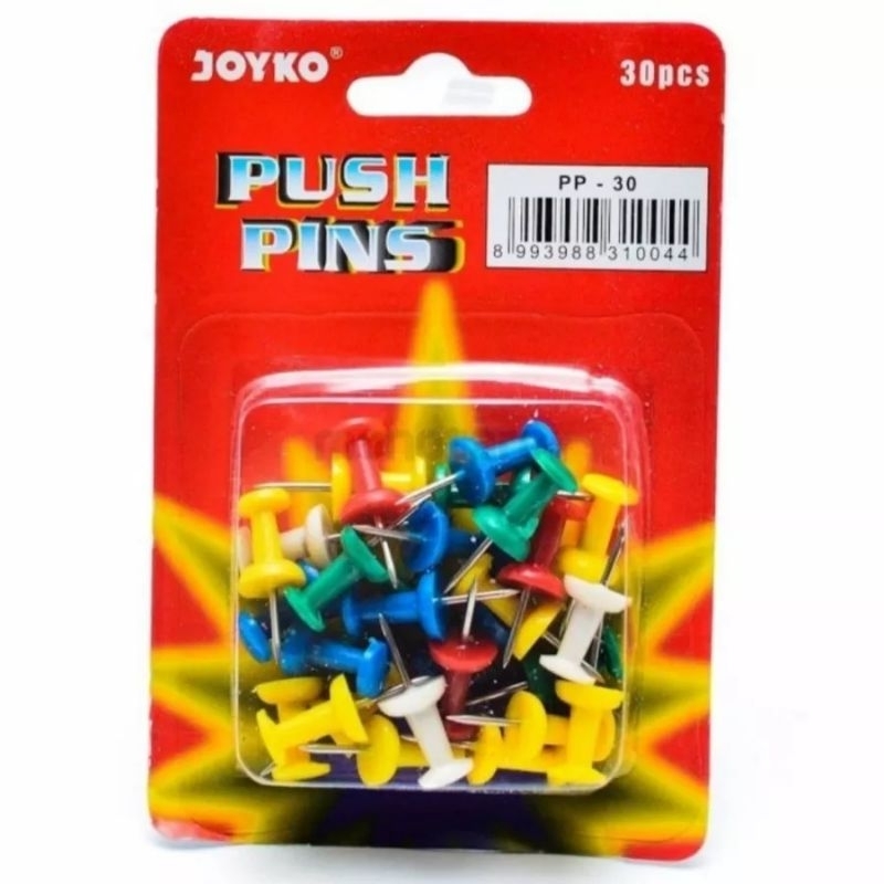 Push Pin / Paku Pin Joyko Isi 30pcs