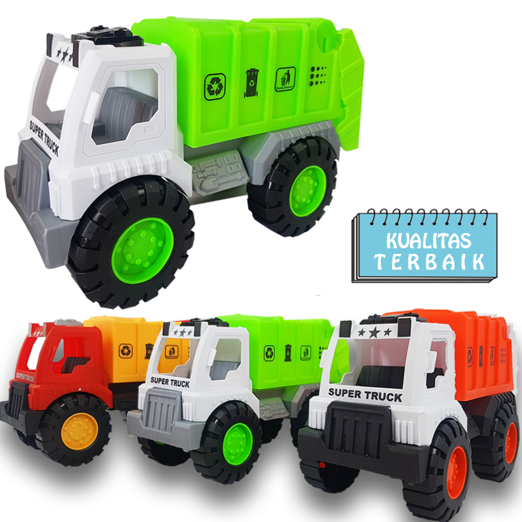 Mainan Anak Truk Compactor/ Truck Compactor Toys AK95 JSP