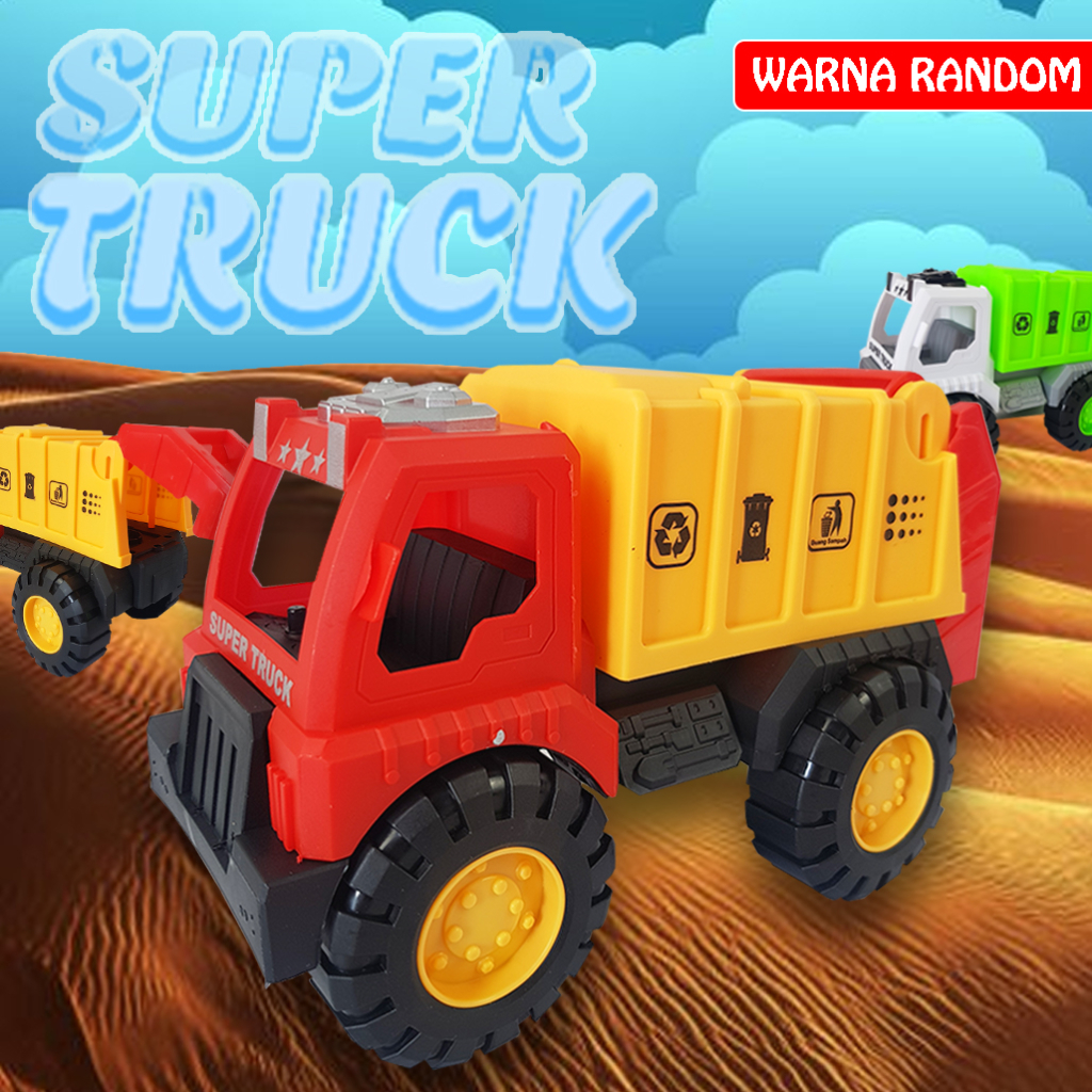 Mainan Anak Truk Compactor/ Truck Compactor Toys AK95 JSP