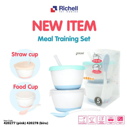 RICHELL - Meal Training Set (Tersedia varian warna)