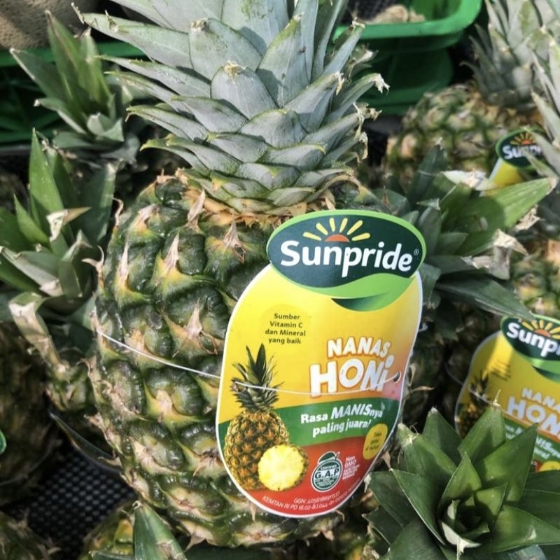 

Nanas Honi Sunpread /asam/manis/segar/ 1 butir