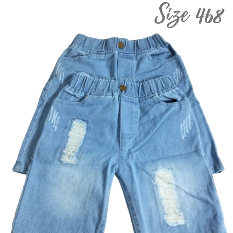 Jeans Anak Sobek Ripped 468 (1 - 5 thn)