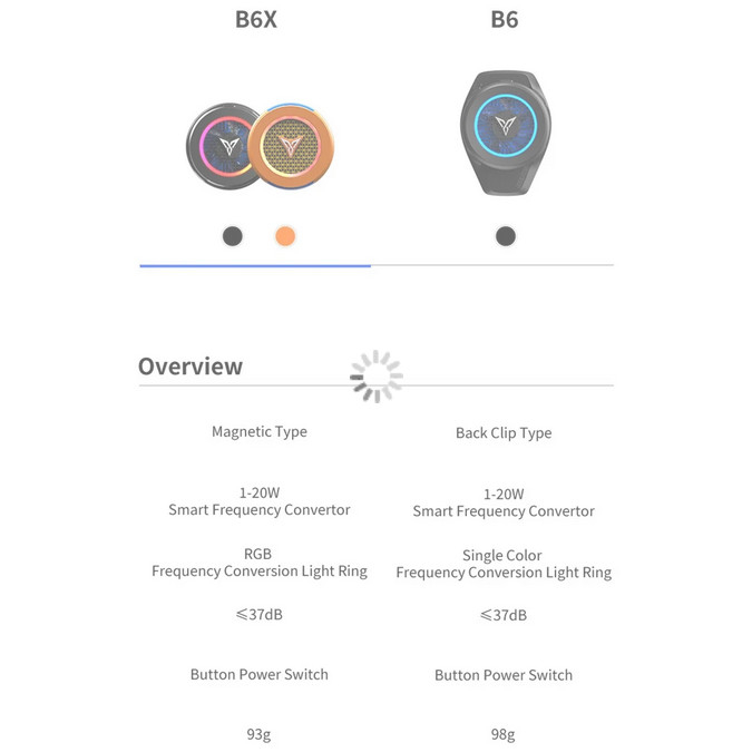 Flydigi B6 / B6X 20W Mobile Phone Cooling With Overclocking Fan Cooler