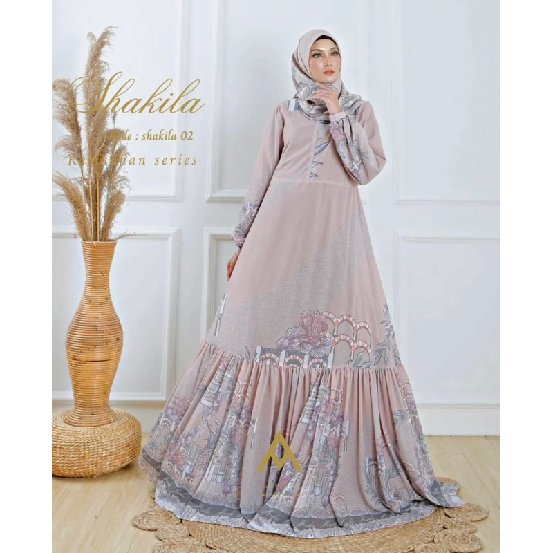 Shakila set 02 | Armila syari Premium | Syari Mewah