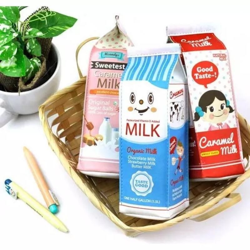 

Case / dompet pensil milk