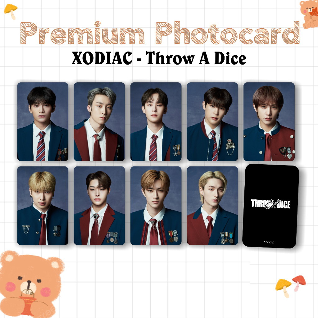 PC Photocard Premium XODIAC Lemonade Throw A Dice Zayyan