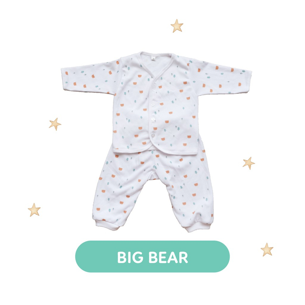 Cottonseeds Baby Long Sleeve Pajamas Set