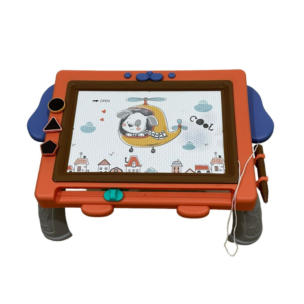 [JS18]Meja Gambar Anak Magnetic / Painting Board / Meja Mini Anak Karakter Hewan / Papan Gambar / Mini Board Drawing