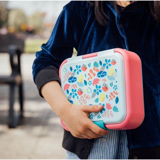 Quokka Kids Sandwich Box Twist - Tempat Makan Anak Unik Sekatan Sekat Divider Kotak Bekal Sekolah Lunch