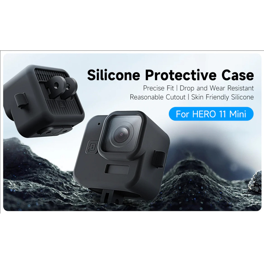 TELESIN Silicone Case for Gopro Hero 11 Mini Casing Gopro Hero 11 Mini