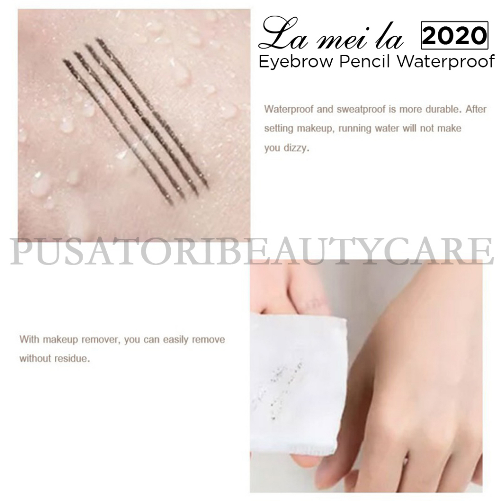 LAMEILA 2020 Sharp Micro Water EyebrowPencil Long Lasting Pinsil Alis