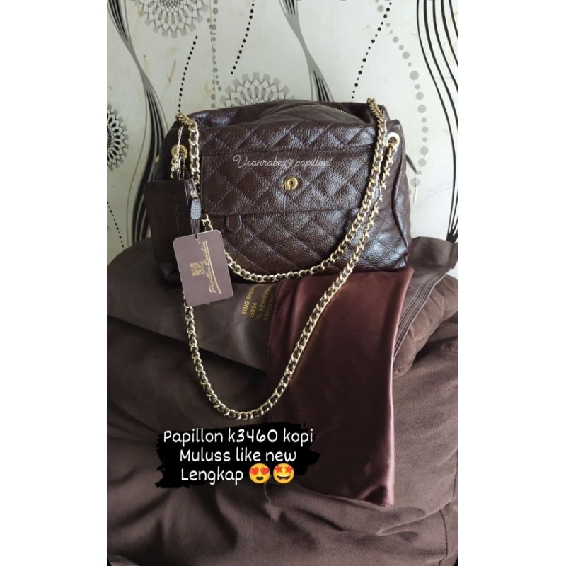 papillon k3460 papillon preloved papillon second tas papilon cek keterangan