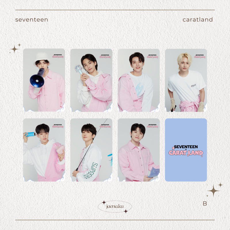 [SEVENTEEN] PHOTOCARD CARATLAND