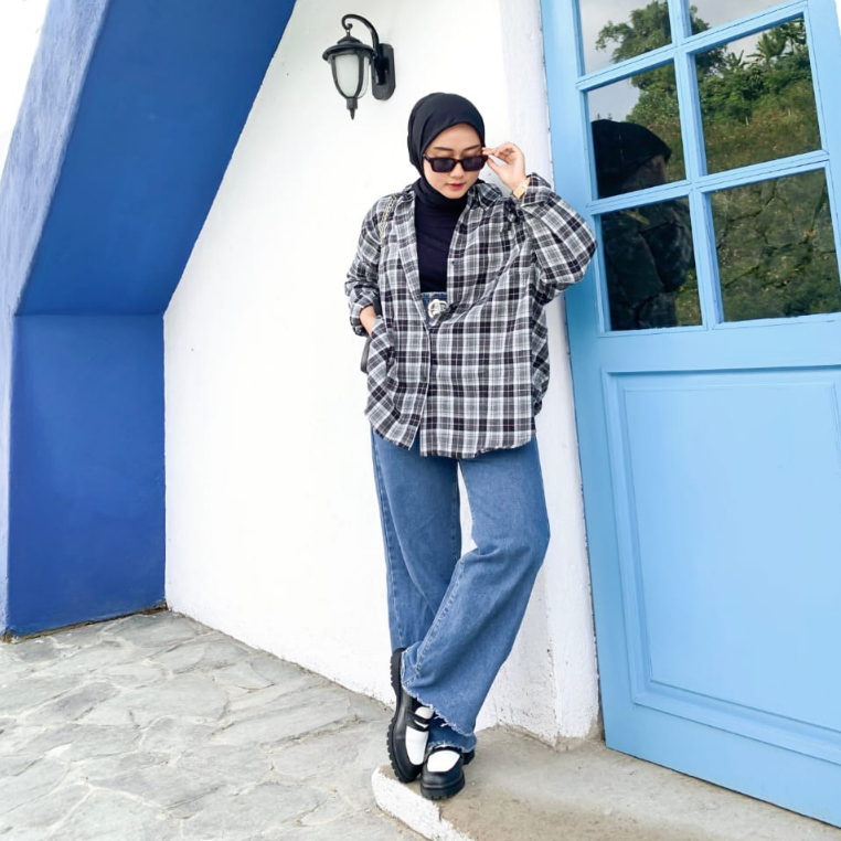 Sepatu Loafers Wanita Kasual Santai Elegan Kuliah Loafer Wanita Original - Khaila Women