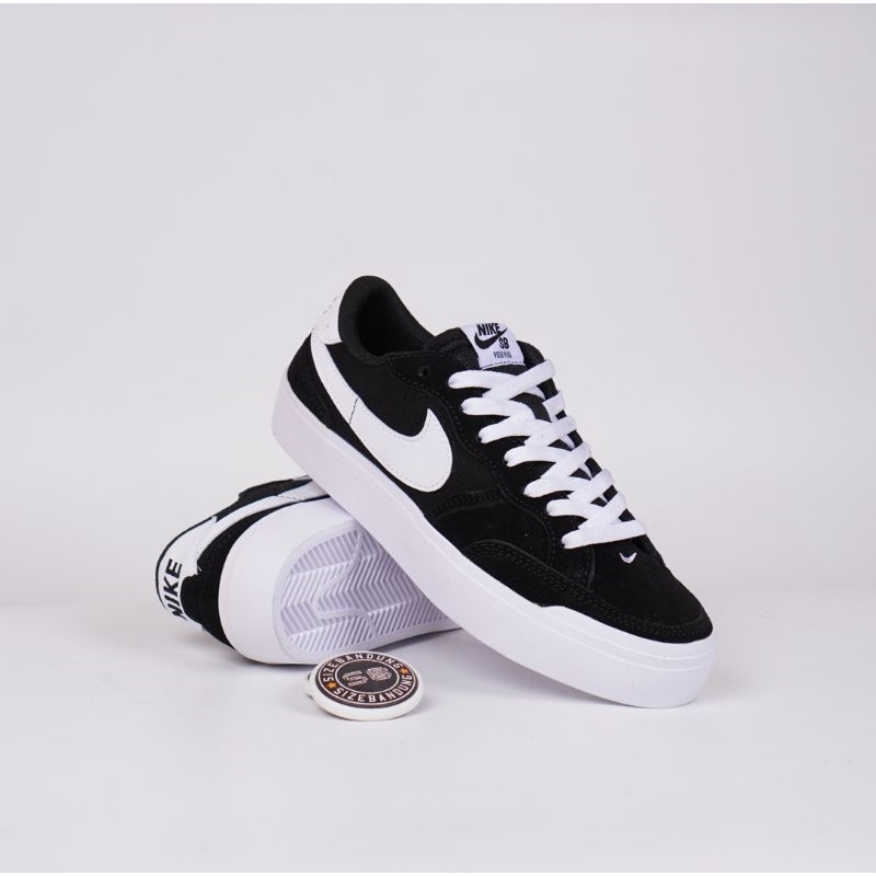 Sepatu Nike SB Pogo Plus Black White