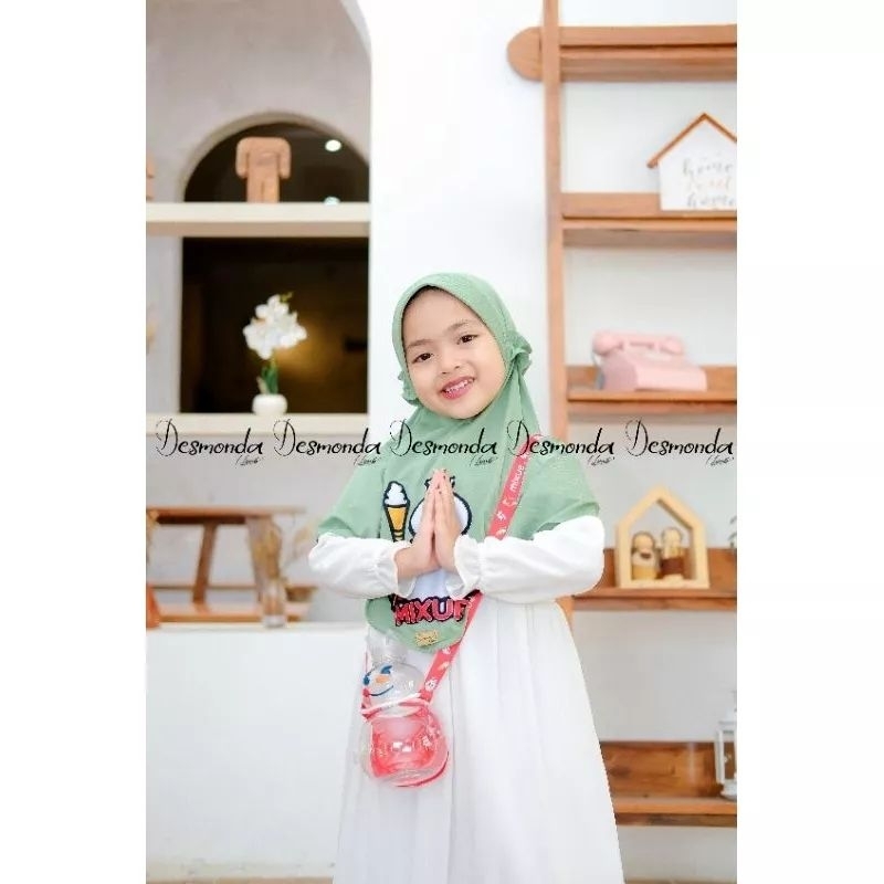 [NEW] KERUDUNG ANAK MIXUE USIA 1-7 tahun / jilbab instan / jilbab anak