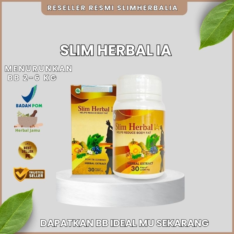 Slim herbal IA pelangsing herbal alami BPOM