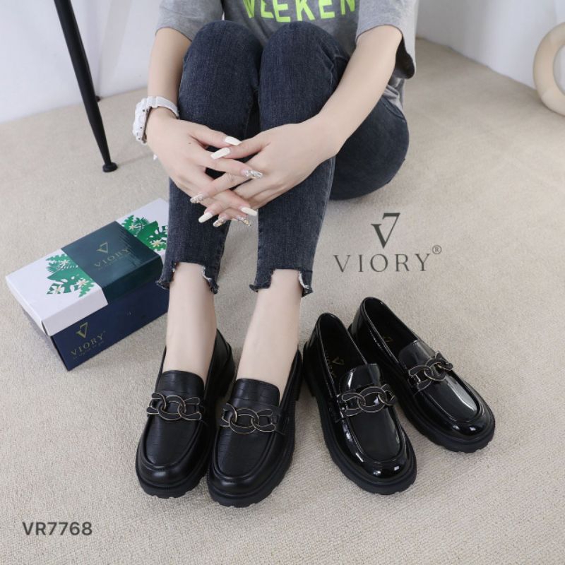 VIORY Loafers Docmart Shoes #VR7768 ORIGINAL