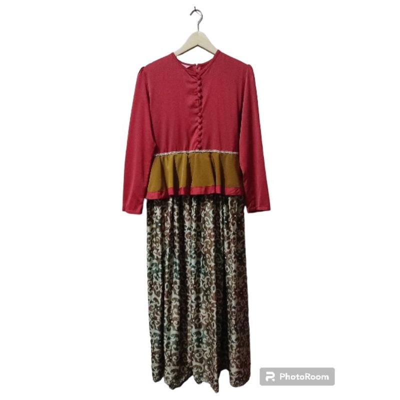 Gamis pesta preloved