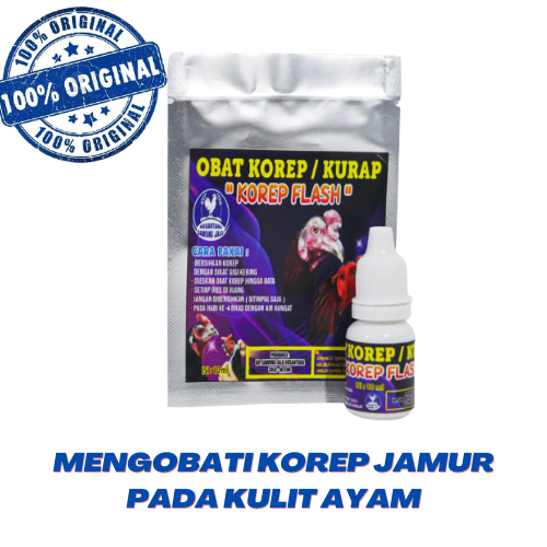 Obat Korep ayam - korep flash ampuh