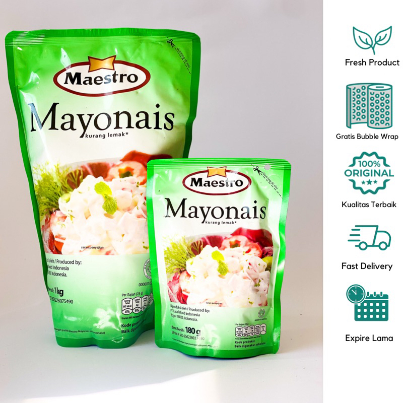 

Mayonaise Maestro 180g / 1kg