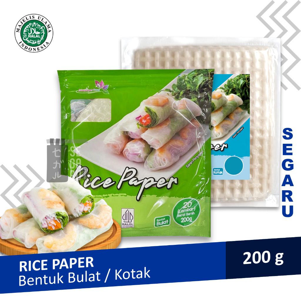 Rice Paper Kulit Lumpia Vietnam Spring Roll