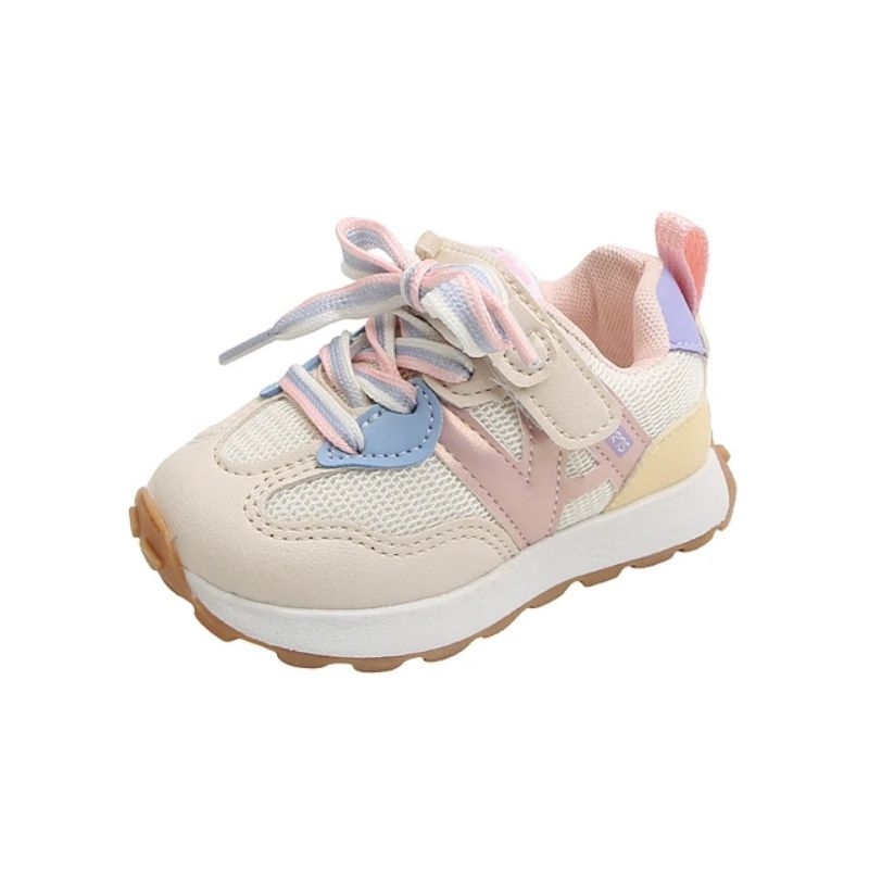 Minipetite SH2304 Sepatu anak laki laki dan perempuan sepatu sneakers anak sepatu sneakers casual anak import bahan premium sepatu anak size 21-30