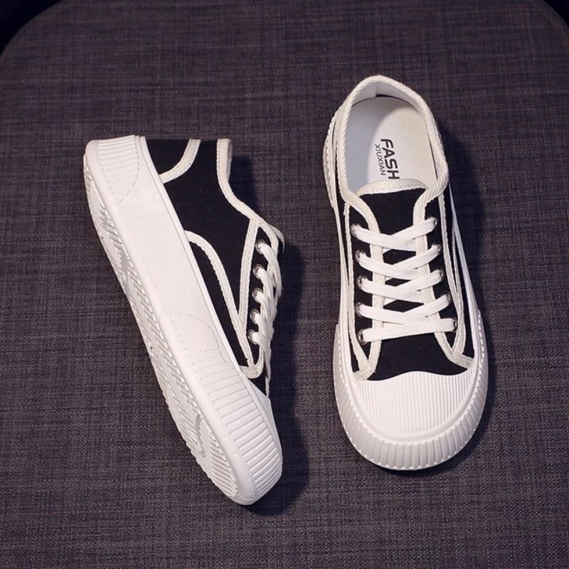 Minipetite SH2261 Sepatu Remaja Wanita Sepatu Kets Wanita Import Sepatu Sneakers Kanvas Perempuan Dewasa 35-40