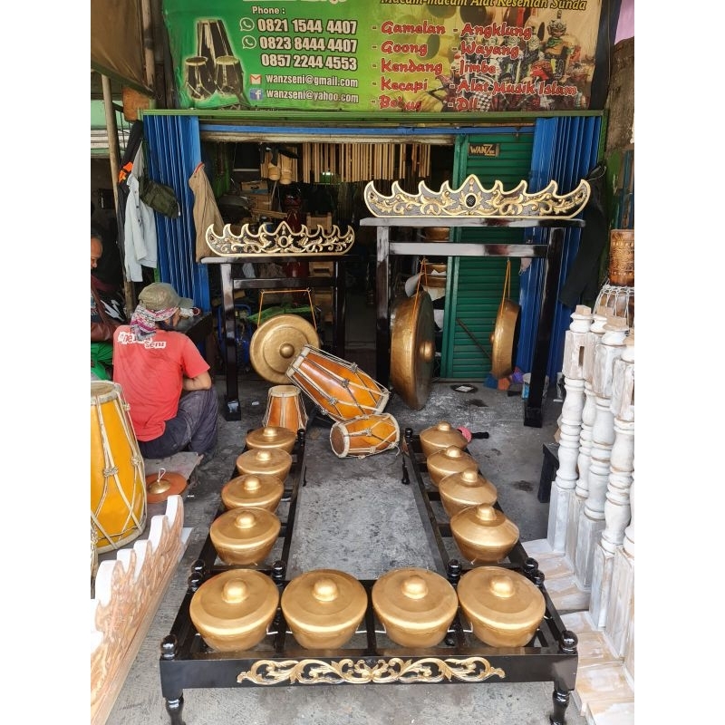 Gamelan talobalak lampung bahan besi