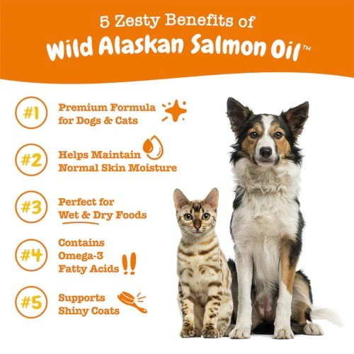 Zesty Paws Wild Alaskan Salmon Oil 473mL