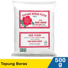 

Tepung Beras Putih Rose Brand 500gr