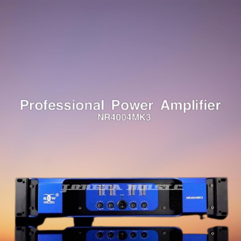 POWER AMPLIFIER RDW NR4004PRO NR 4004 PRO ORIGINAL RDW