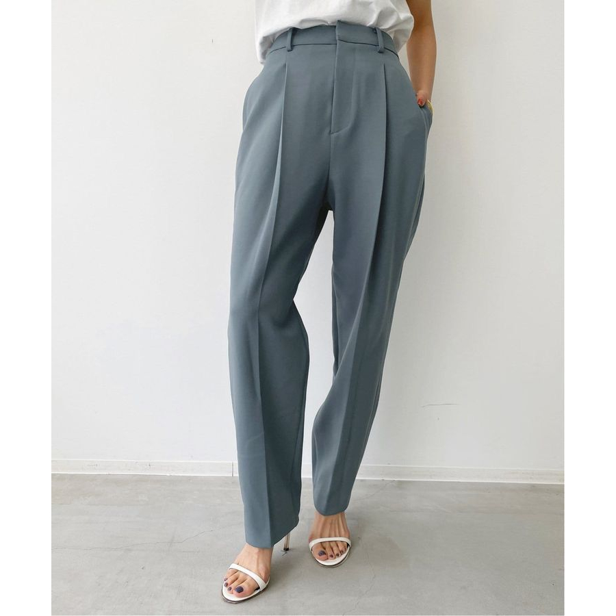 GU Two-tuck wide tapered pants