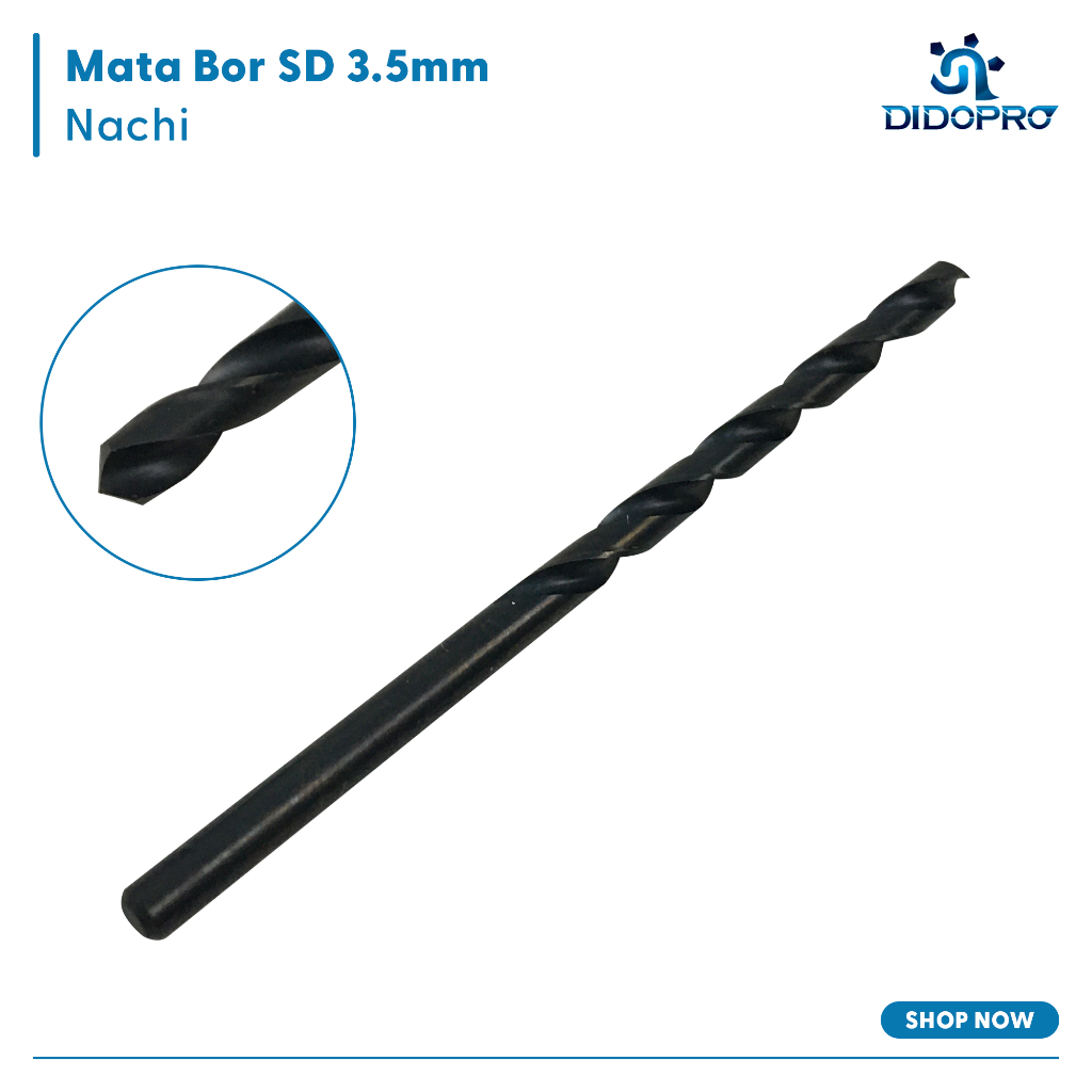 Mata Bor Besi 3.5 mm NACHI HSS