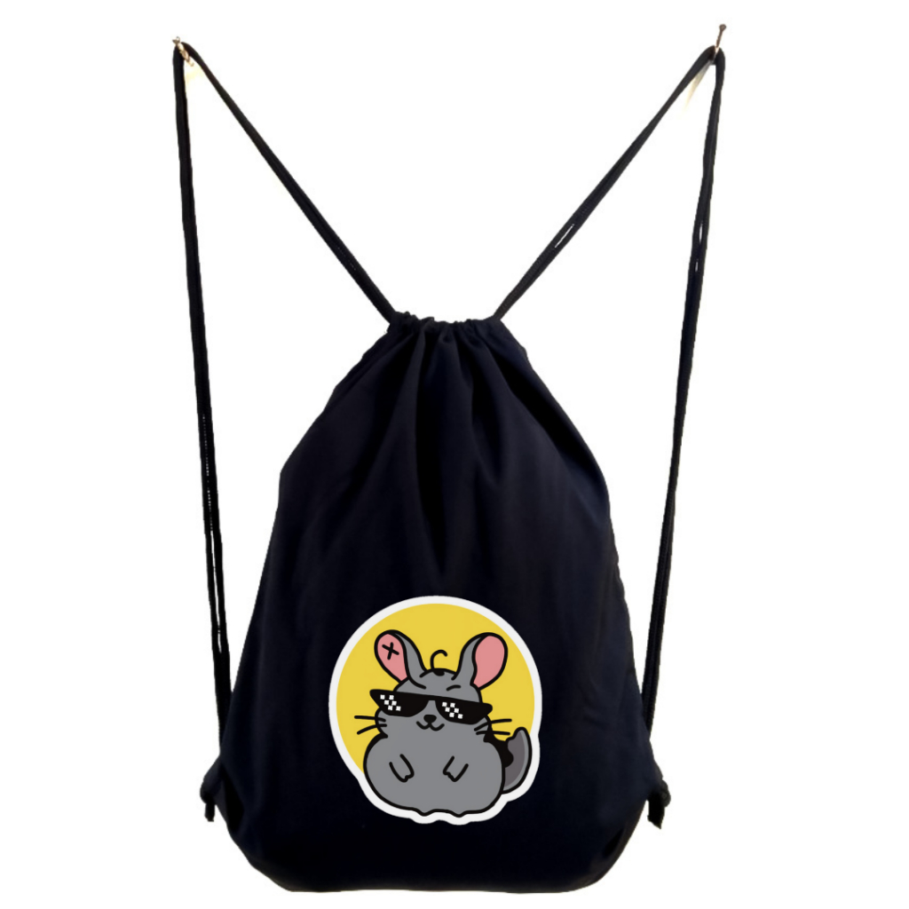 Stringbag CHINZILLA my school president Raikantopeni Thailand Merchandises Thaienthusiast Drawstring tas ransel serut viral || Kiiyoomii ||