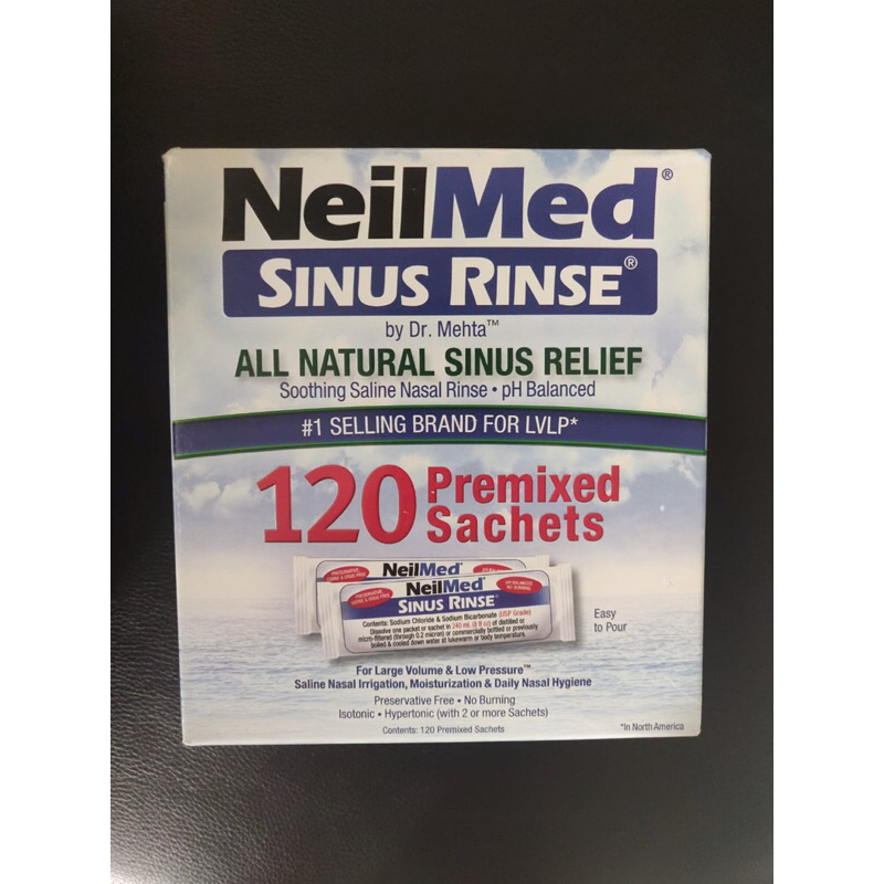 Neilmed Sinus Rinse Premixed Sachet(10 Sachets)/Bubuk Pencuci Hidung Neilmed
