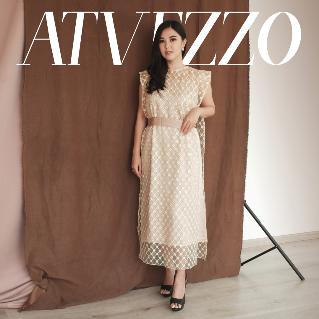 ATVEZZO Mikha Dress Light Champagne