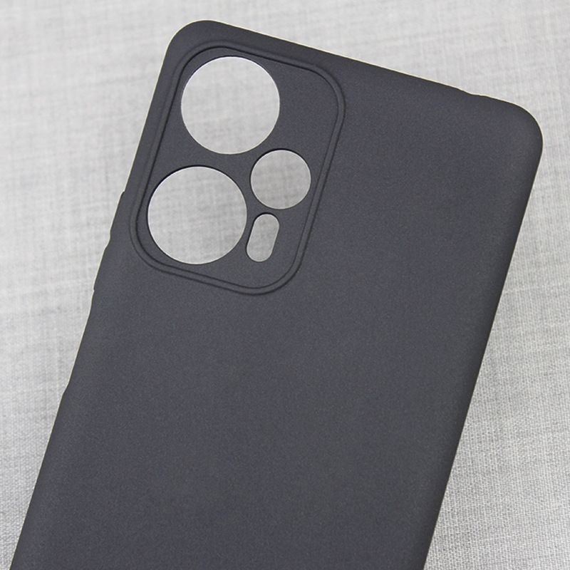 Poco F5 5G Case Soft Case Black Matte Case Casing Poco F5 5G