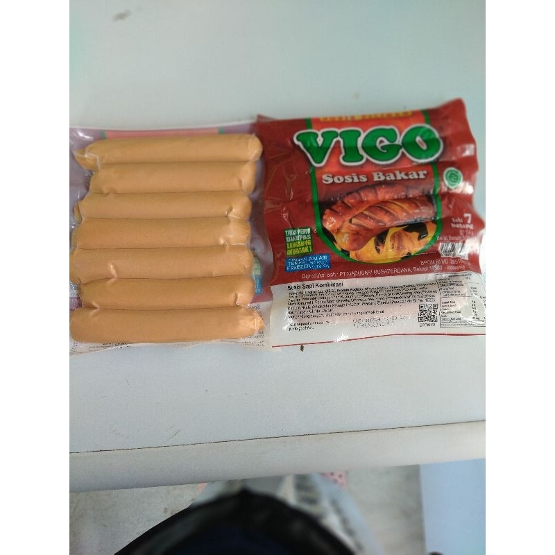 

sosis vigo sapi bakar jumbo ori 500gr