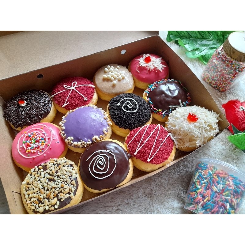 

Donat mini campur isi 12