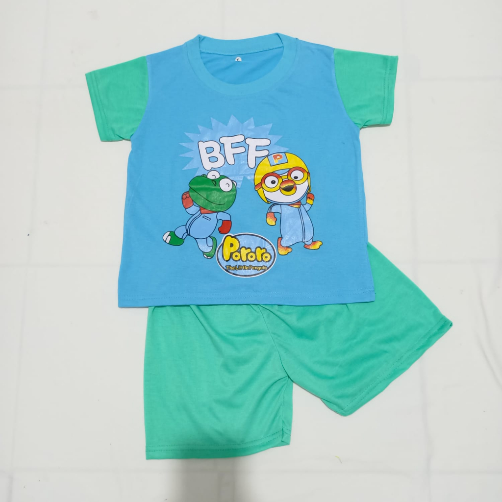 SETELAN ANAK ANAK PORORO UNISEX