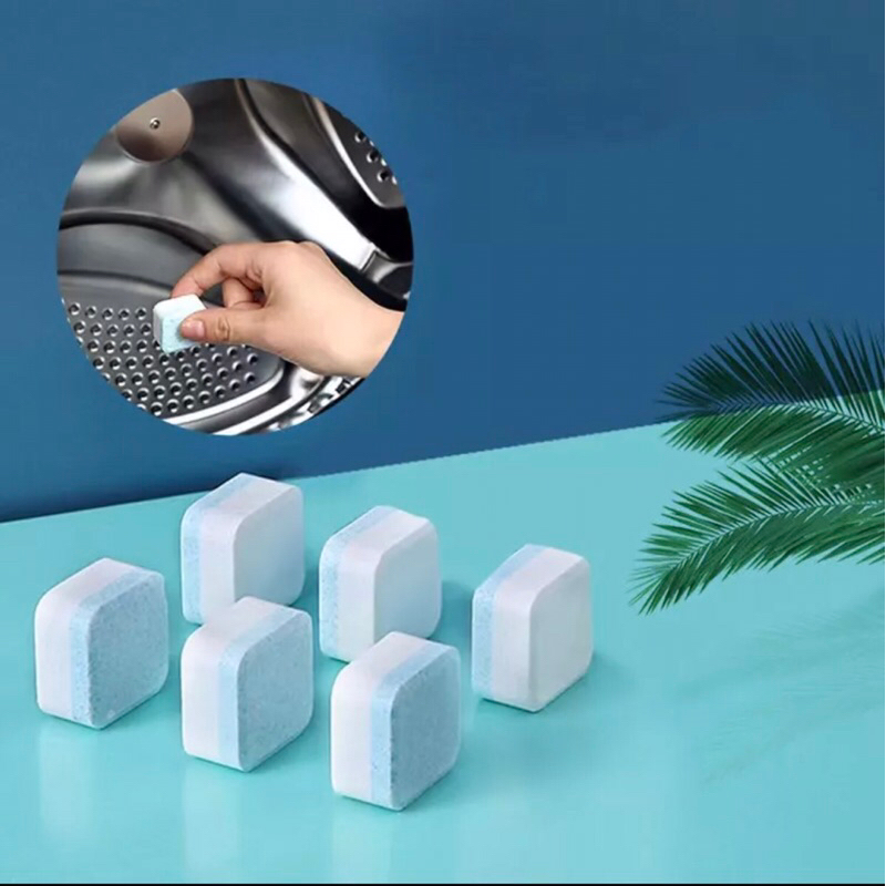 Tablet Pembersih Mesin Cuci Anti Jamur Bakteri Kotoran / Deep Cleaning Washing Machine