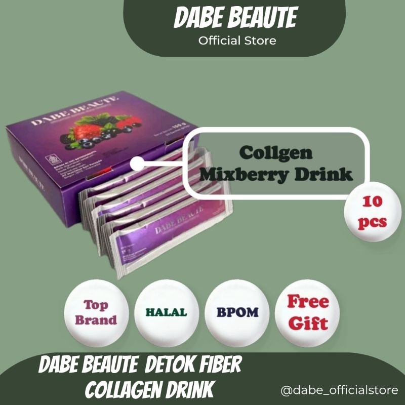 DABE BEAUTE DETOX FIBER COLLAGEN DRINK
