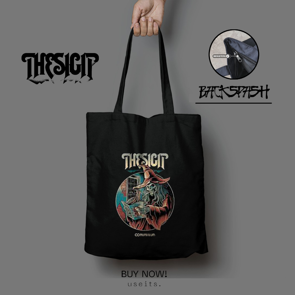 Tas Totebag Band The Sigit Custom Pria Wanita - THE SIGIT