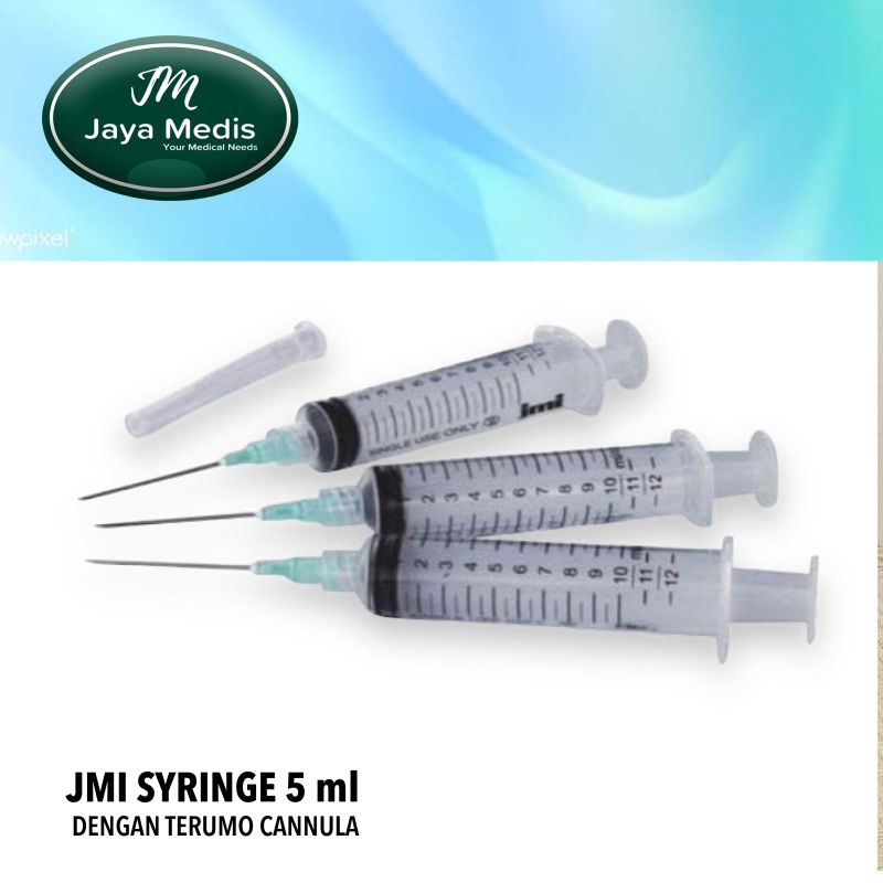 JMI SYRINGE DENGAN CANNULA 5 ML