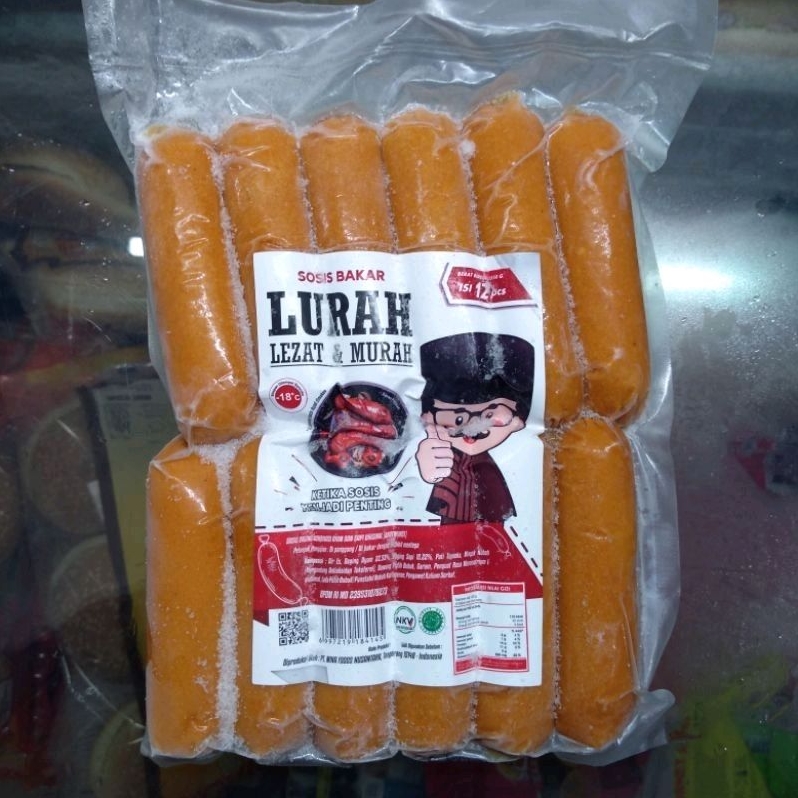 

Lurah Sosis Bakar Isi 12 Pcs