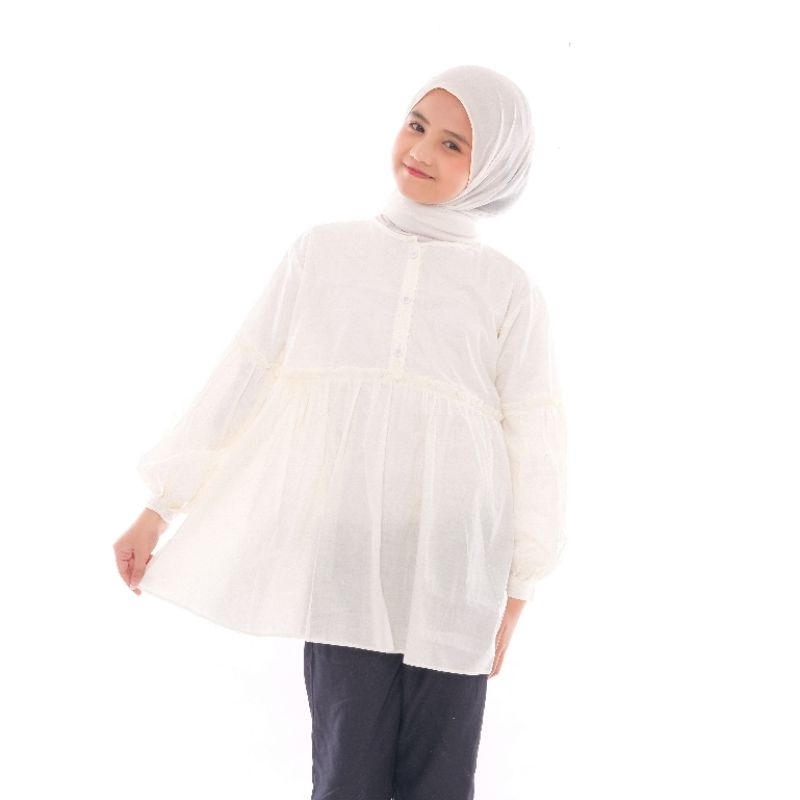 Baju Atasan Anak Perempuan Blouse Kemeja Dress Tanggung Usia 5 Sampai 14 Tahun