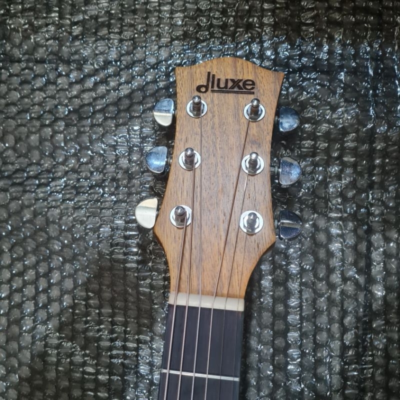 Gitar Akustik Merek dluxe Original Tipe DF-100 Senar string